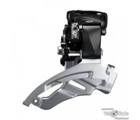 Переключатель скоростей передний Shimano FD-M2000 ALTUS 3X9 Down-Swing 34,9/31,8/28,6мм адапт универc тяга для 40 зуб