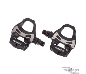 Педалі шосе Shimano PD-R550 SPD-SL із шипами чорний