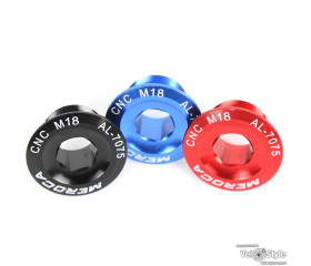 Болт левого шатуна Meroca M18 AL стандарт PROWHEEL цвета в ассортим.