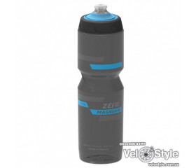 Фляга Zefal Magnum Pro (1640) 975мл Soft-Cap System серо-черно-синяя