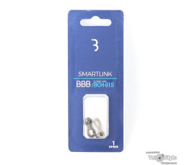 Замок для ланцюга BBB BCH-01S SpringLink single 1шв. 2-х складовий (8716683079890)