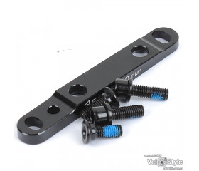 Адаптер для дискових гальм TAIWAN Flat Mount FF-140 /160 передній з болтами (4шт)