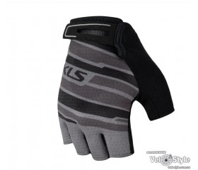 Рукавички з короткими  пальцями   KLS FACTOR 022 black , розмір M
