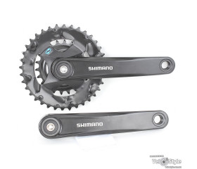 Шатуны Shimano FC-M315 170мм 36X22 черный 7-8ск