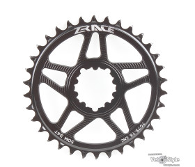 Звезда шатунов ZRace Eagle 34T, смещение 3 мм. для GXP Direct Mount (8-12 зв.) AL 7075, Narrow Wide Round
