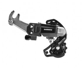 Переключатель скоростей задний Shimano RD-TY200-SS-B TOURNEY 6/7 ск, крюк. кроткое плечо