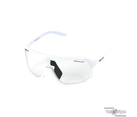 Окуляри фотохромні Scvcn Polarized, UV400, біла оправа
