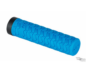 Ручки руля KELLYS Poison SingleLock с одним замком, azure blue