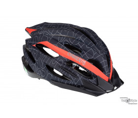 Шолом ONRIDE Grip чорний/червоний L (58-61см)