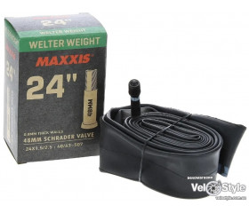 Камера MAXXIS Welter Weight 24x1.5/2.5 AV L:48mm под автомобильный насос