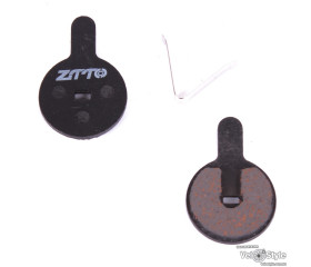 Колодки дискові ZTTO ms07с2, 22,5 mm., металокераміка, пластина-сталь