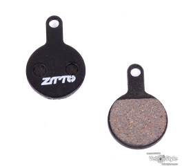 Колодки дискові ZTTO ms07с, 22,5 mm., металокераміка, пластина-сталь