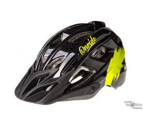 Шолом OnRide Rider глянсовий чорно-зелений 52-56cm