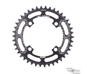 Звезда шатунов Deckas Narrow Wide Round 42T  BCD104  ALU черная