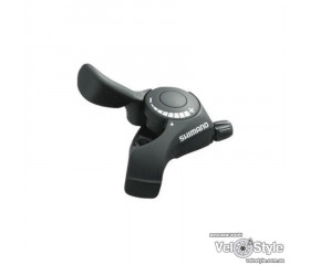 Манеткa Shimano SL-TX30 3-зв.+ тросик, чорн