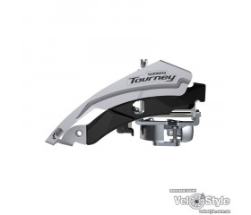 Переключатель скоростей передний Shimano TY600, Top-Swing, универс. тяга, хомут 31,8/34,9, для 42з.