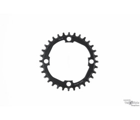 Звезда шатунов OnRide Solo 10 Narrow Wide 32T, BCD: 104 mm, сталь, черная