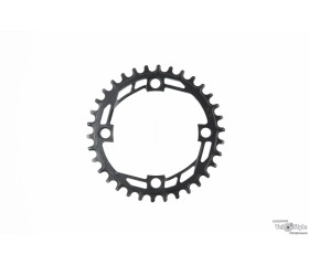 Звезда шатунов OnRide Solo 10 Narrow Wide 34T, BCD: 104 mm, сталь, черная