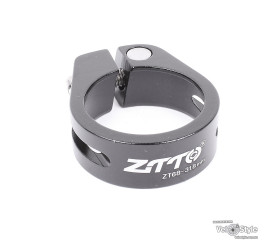Хомут підсідельний ZTTO 31,8 мм чорний