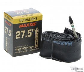 Камера MAXXIS Ultralight 27.5x1.75/2.4 FV (presta) 48мм