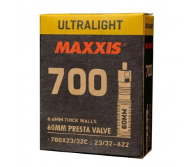 Камера MAXXIS Ultra Light 700x23/32C FV (0.6мм) L:60мм Presta