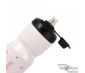 Фляга Zefal Sense Soft 80 No-Mud (157R) 800мл пласт., резьб. крышка Soft-Cap System, біла