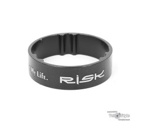 Кільце під винос RISK на шток вилки 1-1/8'', висота 10mm полегшене