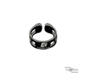 Хомут подседельный Kocevlo 34,9 мм без эксцентрика черный, 8g (Titanium Screw )