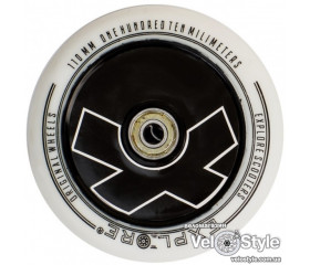 Колесо Explore для трюкового самоката 110мм WHITE, підшипник abec -9