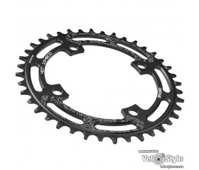 Звезда шатунов Deckas Narrow Wide Round 52T  BCD104  ALU черная