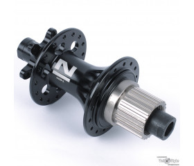 Втулка дискова задня Novatec D462SB SL X12 S3S MICROSPLINE 12x142, 32H чорний