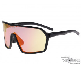 Окуляри сонцезахисні R2 Factor AT111J Factor, чорні, Photochromic black/red full revo, кат. 1-3