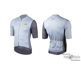Веломайка з короткими рукавами , чоловіча, ONRIDE Power ,колір - сірий   ,розмір -  XXL
