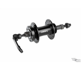 Втулка задня ONRIDE Hub 10R, під трещітку, 36 отворів, disc, кульки, 135 QR, чорна