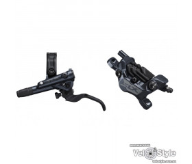 Тормоз дисковый Shimano M7120 SLX передний (ручка, калипер, J-kit гидр.) колодки N04c, OEM