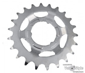 Звезда для втулки Shimano INTER Nexus, Alfine 23 зуб. серебр.