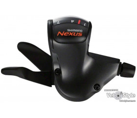 Манетка Shimano SL-7S50 Rapidfire 7-скор Nexus серебристая