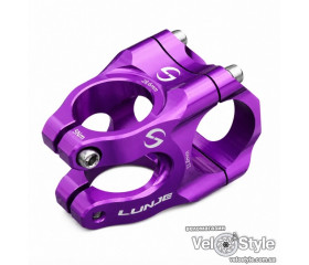 Вынос руля lunje 31,8 мм, L 35 мм. 1-1/8". фиолетовый фрезерованый