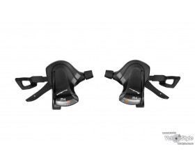 Манетки SunRace DLM403 R8/L3, левая/правая, на 3/8 скоростей