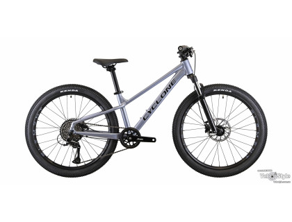 Велосипед CYCLONE DREAM сірий 24" | 2026