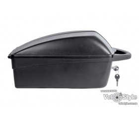 Кейс на багажник POLISPORT Top Case Quick Release швидкоз'ємний чорний