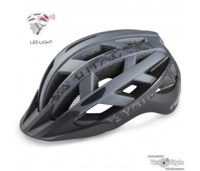 Шолом R2 ATH18V/M, Lumen, сірий-чорний мат, розмір M - 55-59см