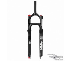 Вилка FatBike Bolany 26х4.0, ход 135mm Fat Bike воздушный, усиленный для fatbike, черный