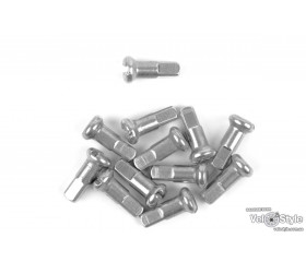 Ниппель DT алюминий 2.0 x 12mm, серебристый