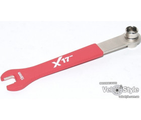 Ключ педальний X17 14-15 торцевий + 15 рожковий для педалей
