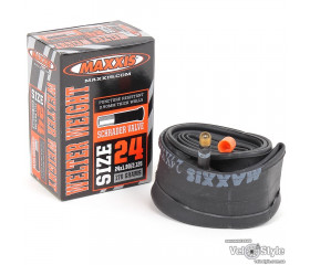 Камера MAXXIS Welter Weight 24x1.90/2.125 AV (0.9мм) под автомобильный насос