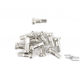 Ниппель Mach1 2.0 x 12 mm латунь серебр
