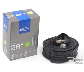 Камера Schwalbe AV17 28/47-622/635  28 x 1.1-1.75  40mm 10429340 под автомобильный ниппель