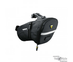 Сумка підсідельна Topeak Aero Wedge Pack L (1.48-1.97L) QuickClick® (F25) w/seatpost strap