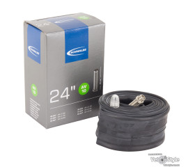 Камера Schwalbe AV10 24x1.5-2.4 40mm 10421310 под автомобильный ниппель